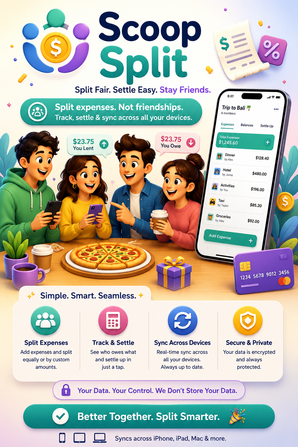 Scoop Split screenshot